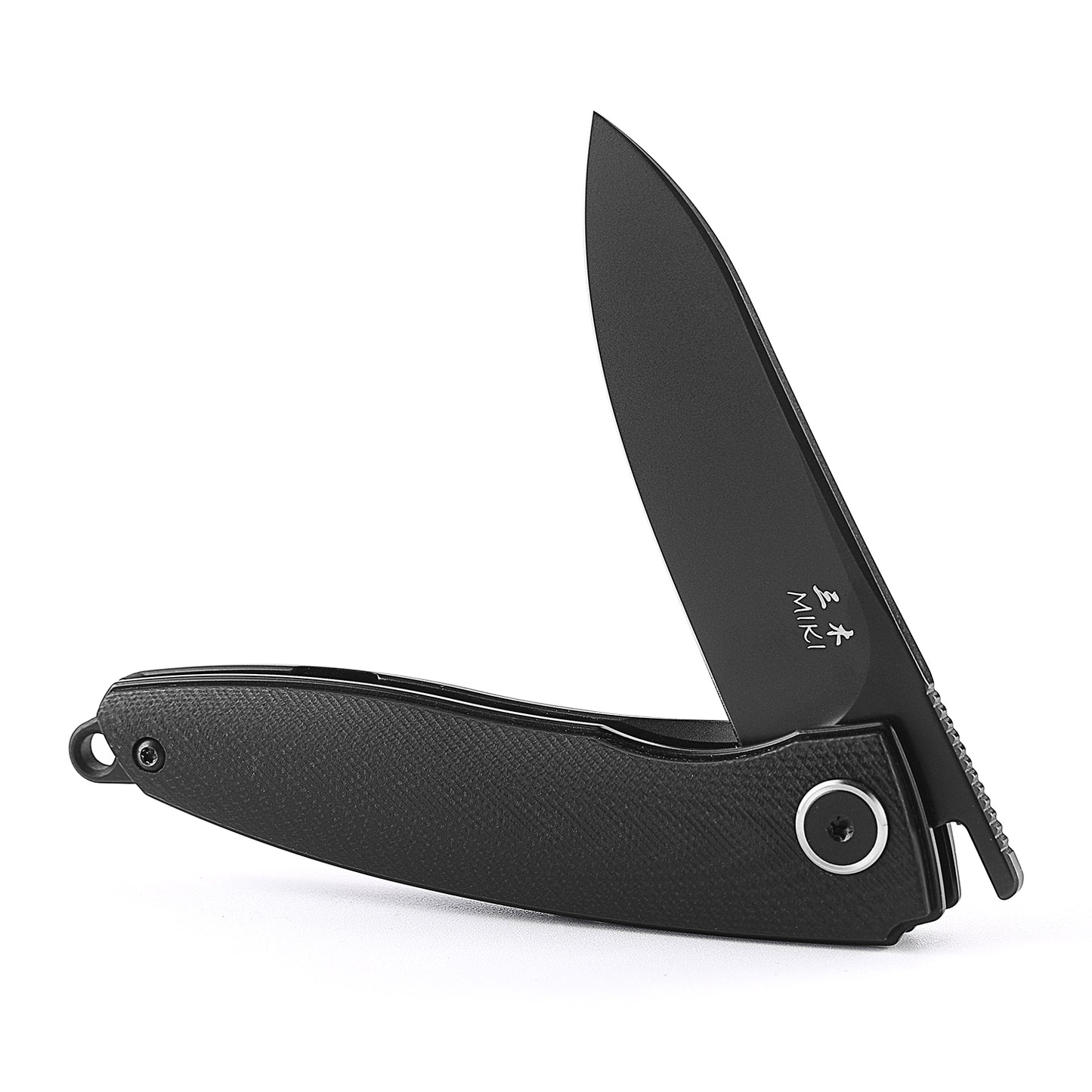 Miki Pocket Folding Japanese Knife for EDC, 2.72" Blade Small Knife, G10 Handle, w/ D2 Steel Blade, Utility Hiking Camping Fishing Work Outdoor for Everyday Carry