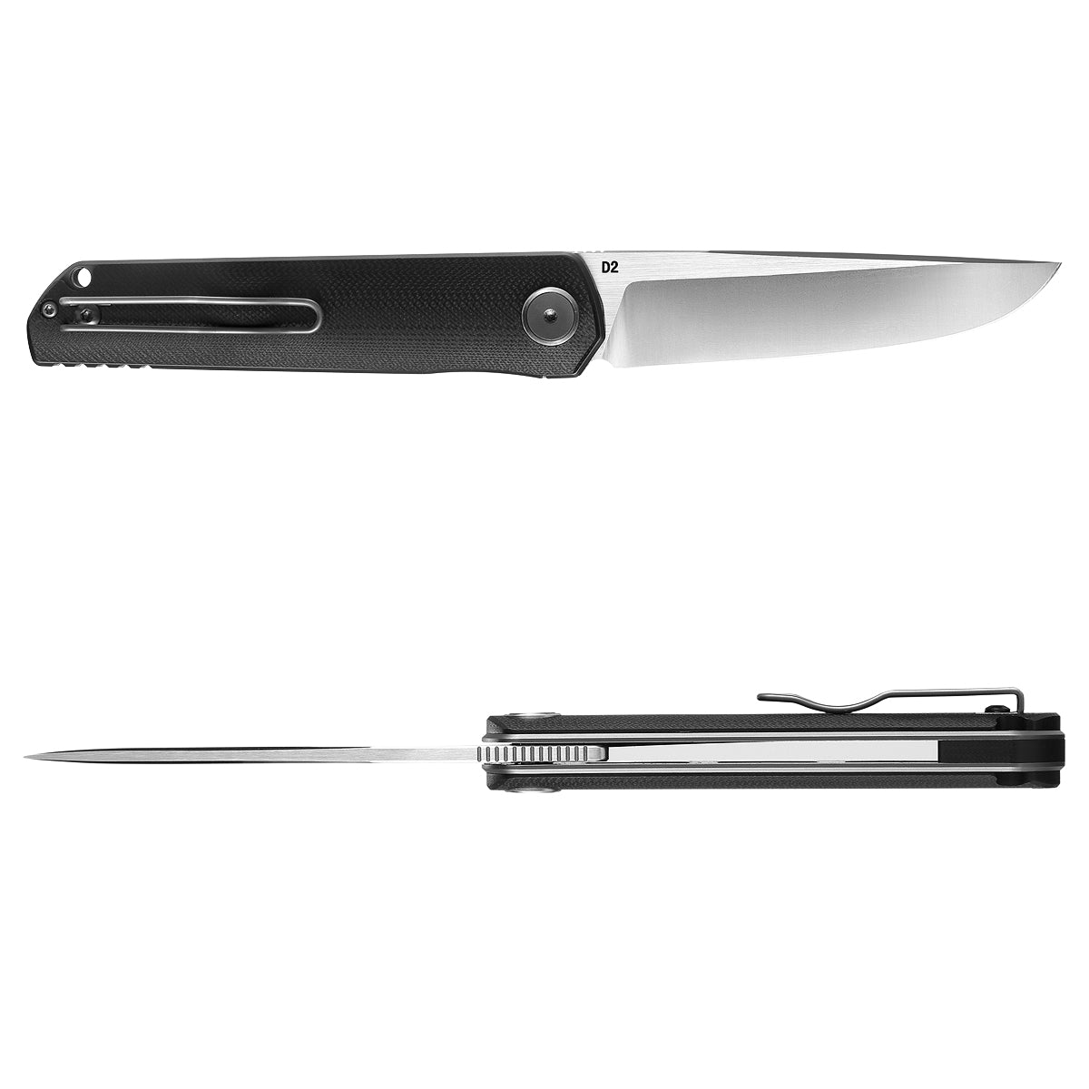 Miki Folding Knife Pocket Japanese Knife, G10 Handle, w/ D2 Steel