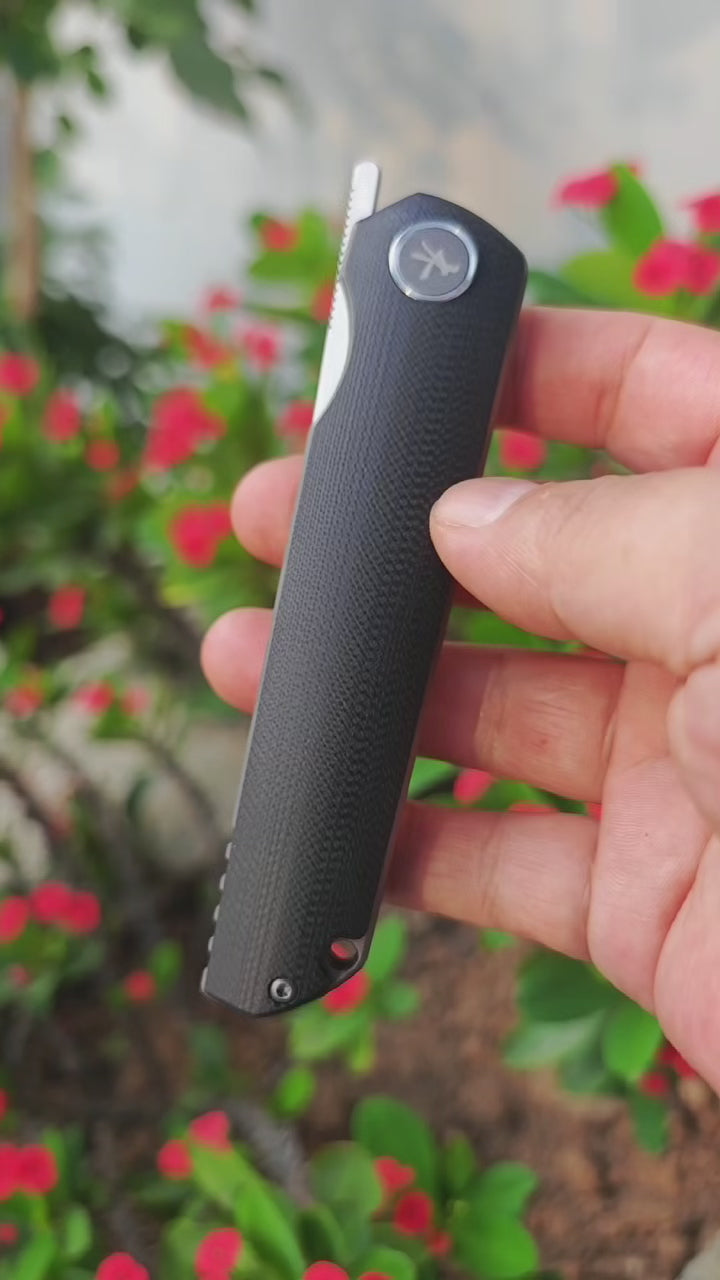 Miki Folding Knife Pocket Japanese Knife, G10 Handle, EDC Knife w